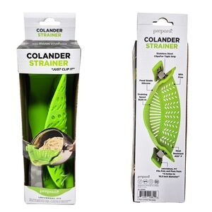 Prepara Green Colander Strainer